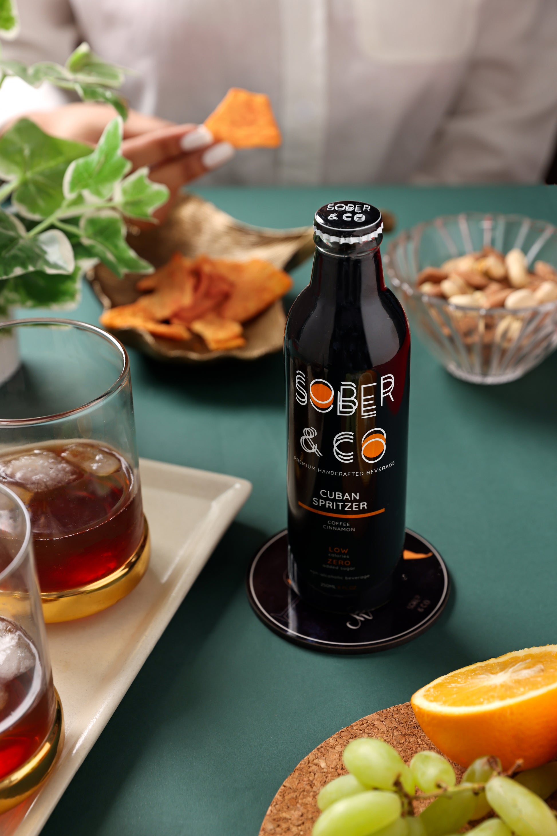Cuban Spritzer: Coffee, Cinnamon & Lime!